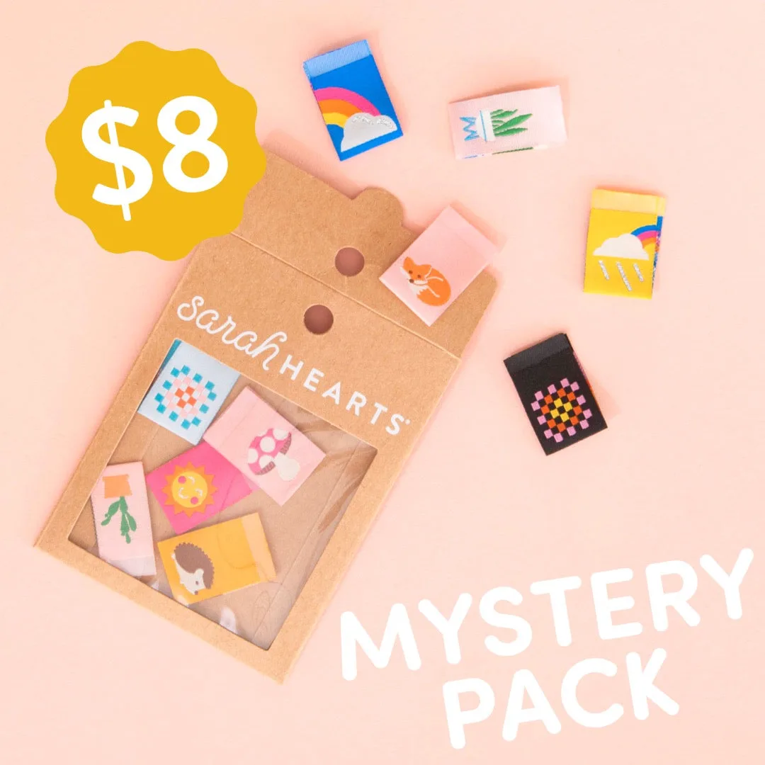 Mystery Multipack Woven Sewing Labels