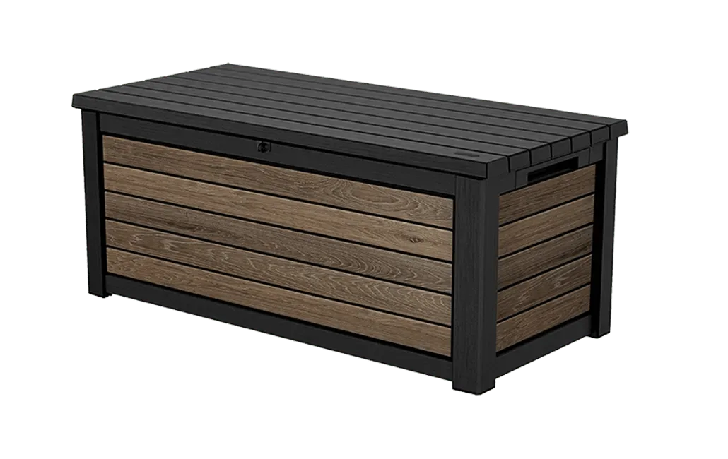 Signature 165 Gallon Deck Box - Walnut