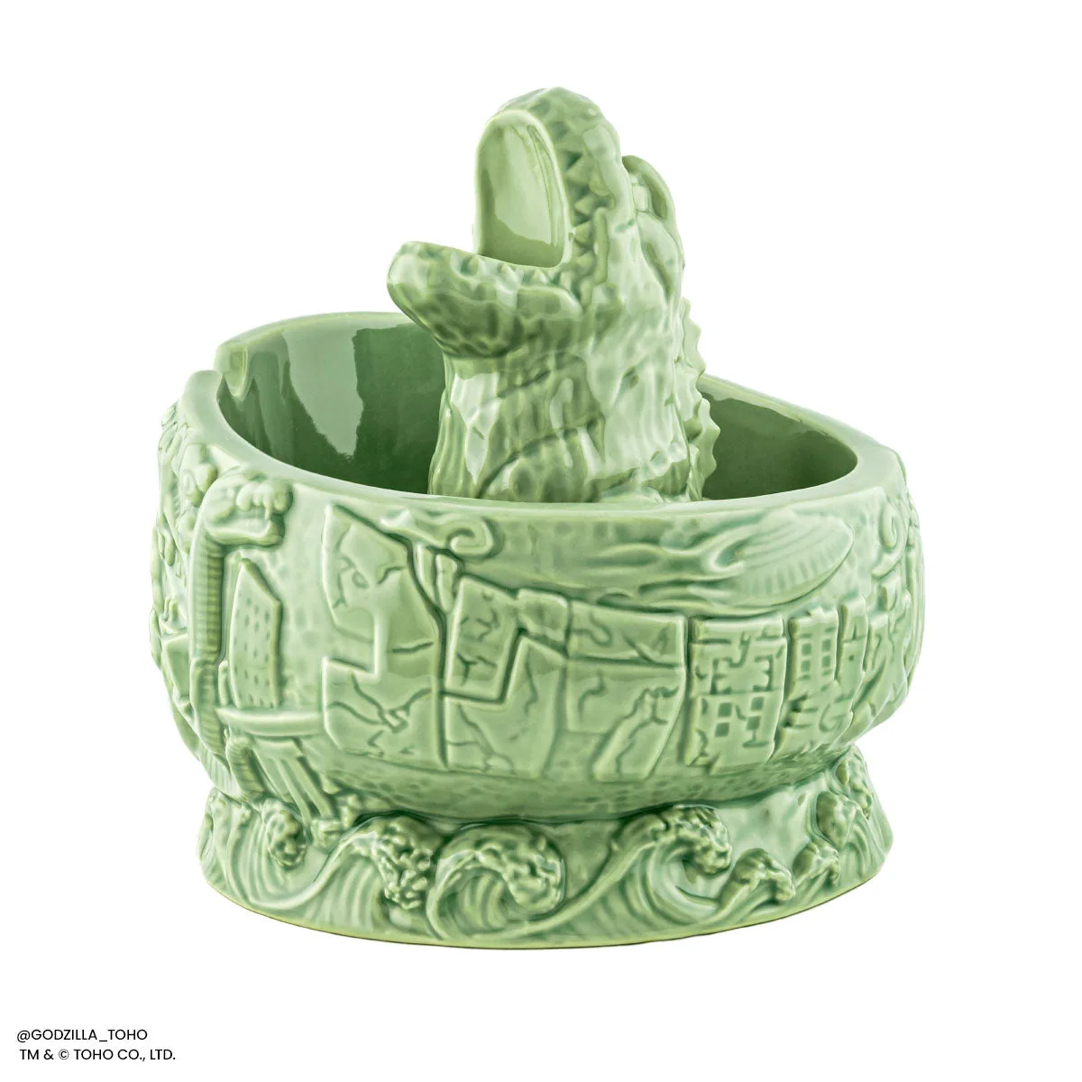 Godzilla Destroy All Monsters Tiki Bowl - Kilaak Outpost Variant