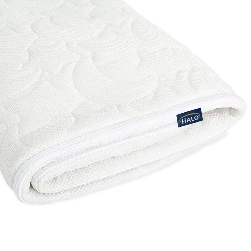 Halo DreamWeave Breathable Crib Cover - White