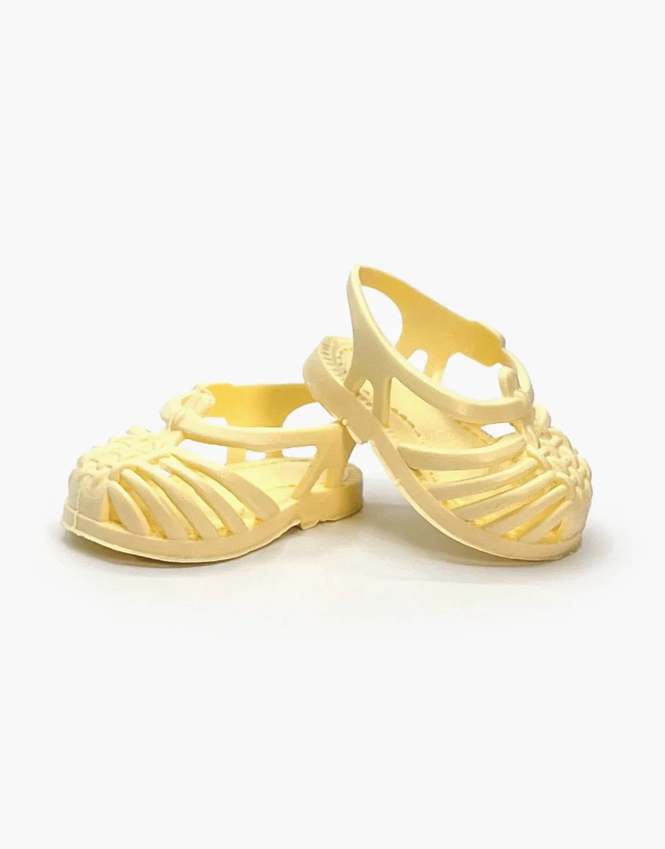 Sandales de plage « Sun » pour poupée Gordis paille