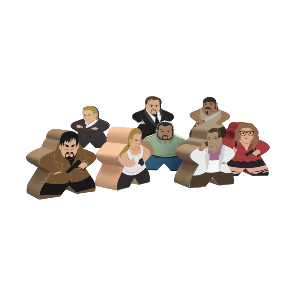 Hostage Negotiator Meeple Set #1