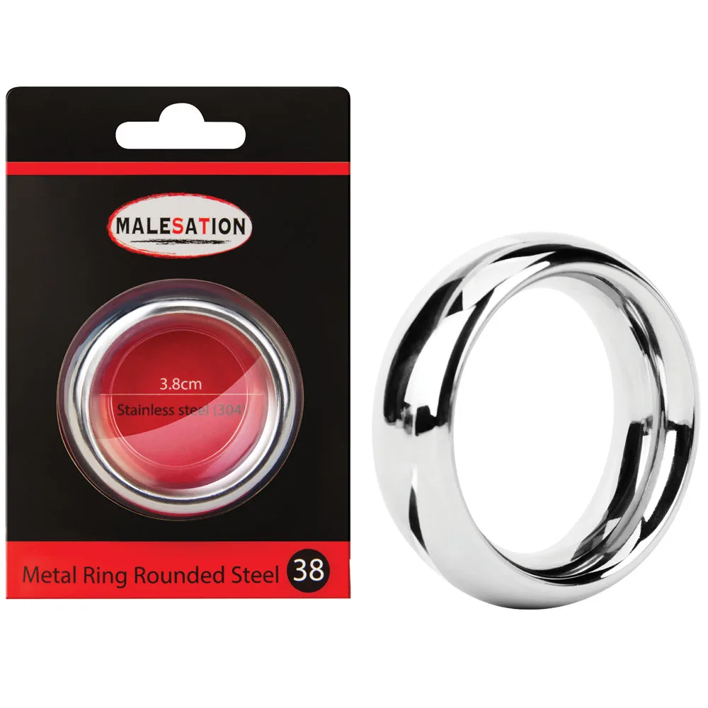 Malesation Rounded Metal Cock Ring