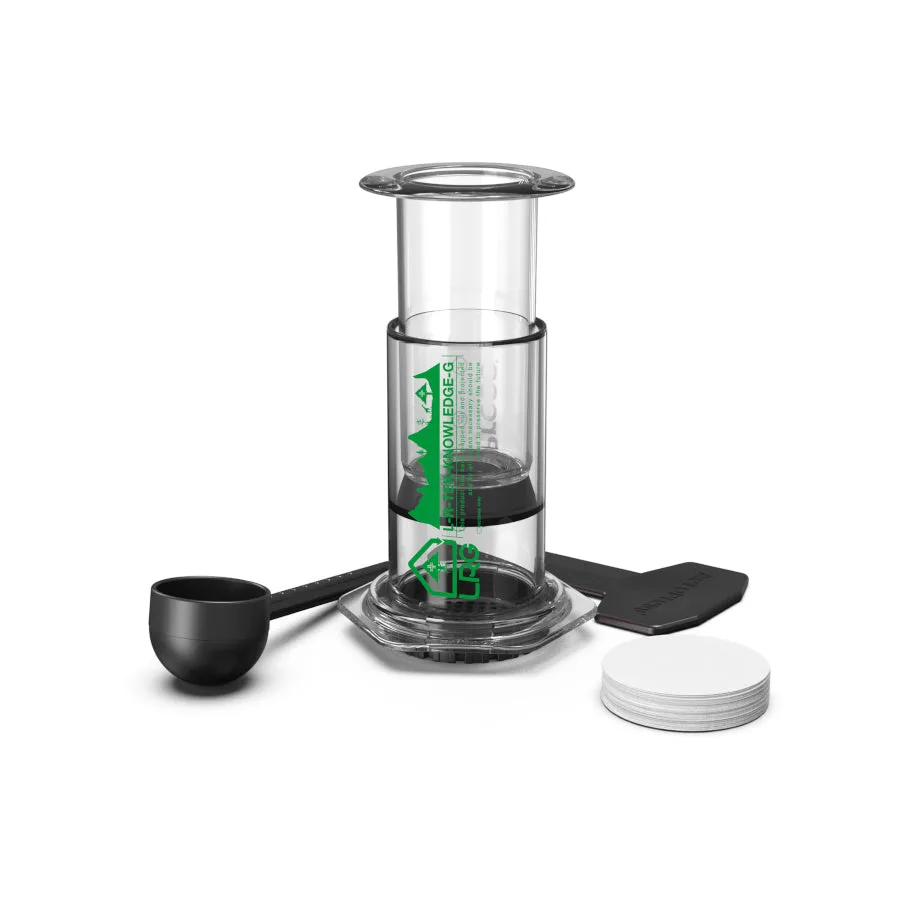 AeroPress Clear Coffee Pressで淹れるコーヒーの方法