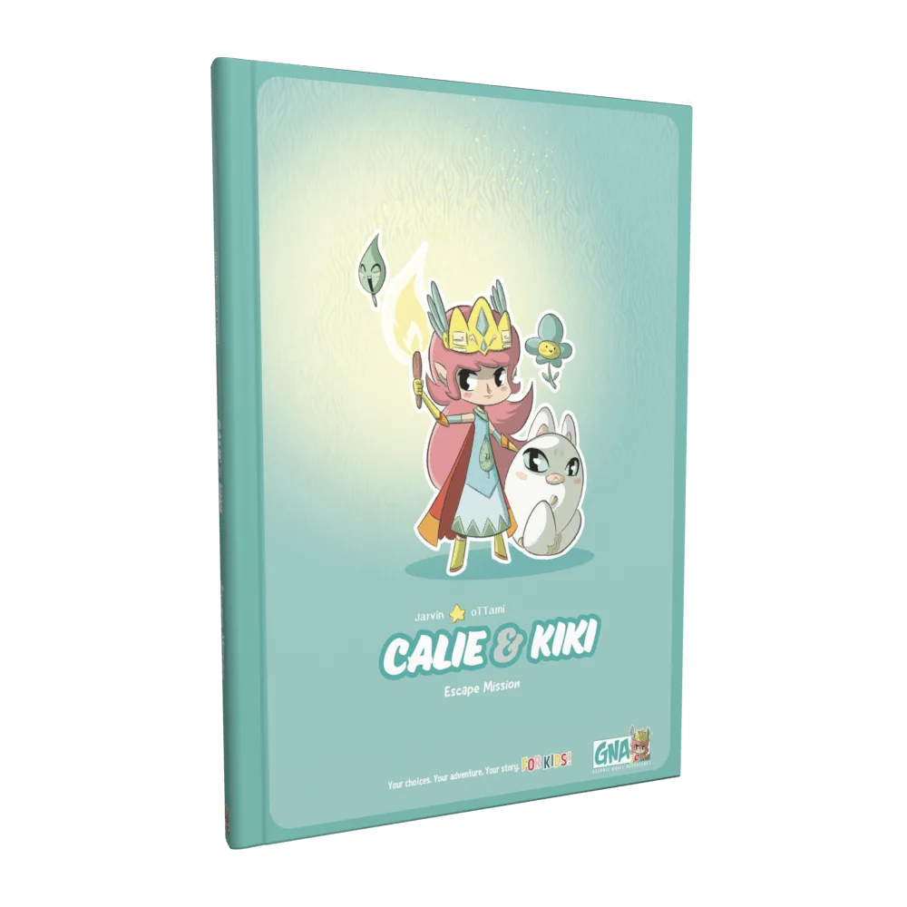 كيفية لعب Calie & Kiki GNA Jr Book