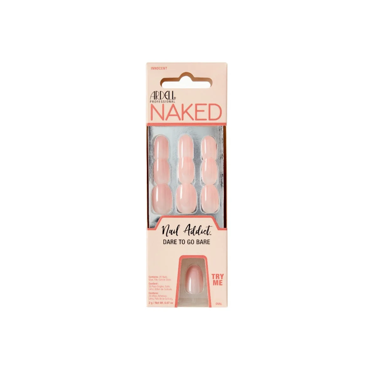 Tipy pro přírodní manikúru: Nail Addict Naked Innocent