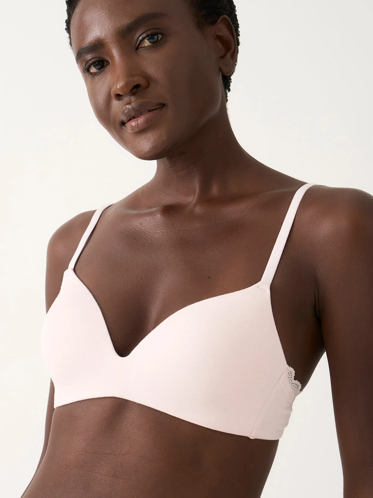 Smooth Demi Bra - Pink-a-Boo