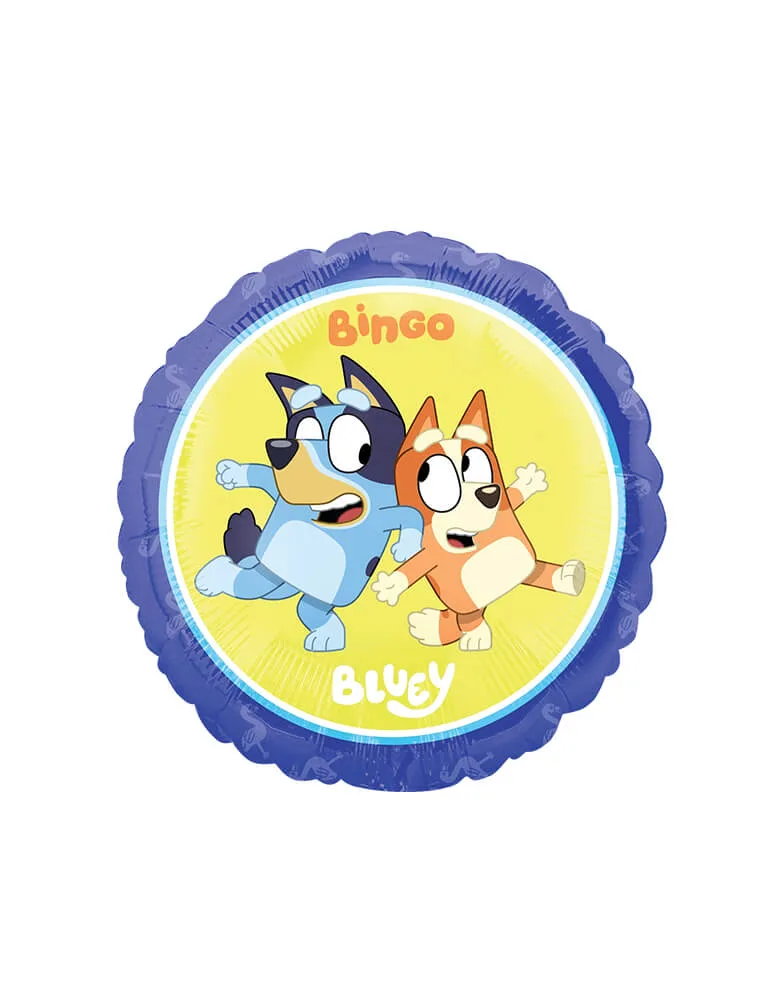 Junior Bluey Foil Mylar Balloon