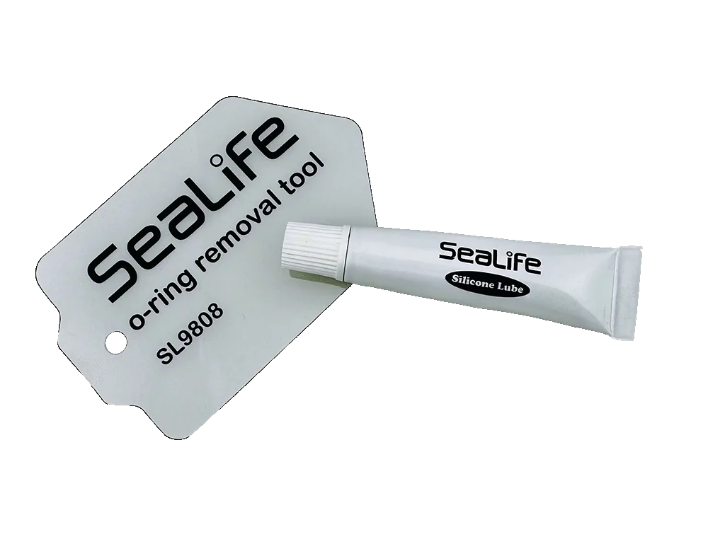 SeaLife Silicone Lube for SportDiver & Sea Dragon Lights O-rings, with O-ring Removal Tool