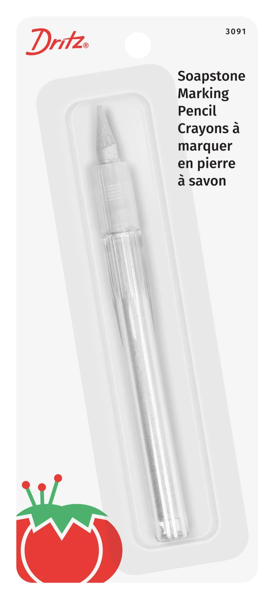 Soapstone Marking Pencil, White