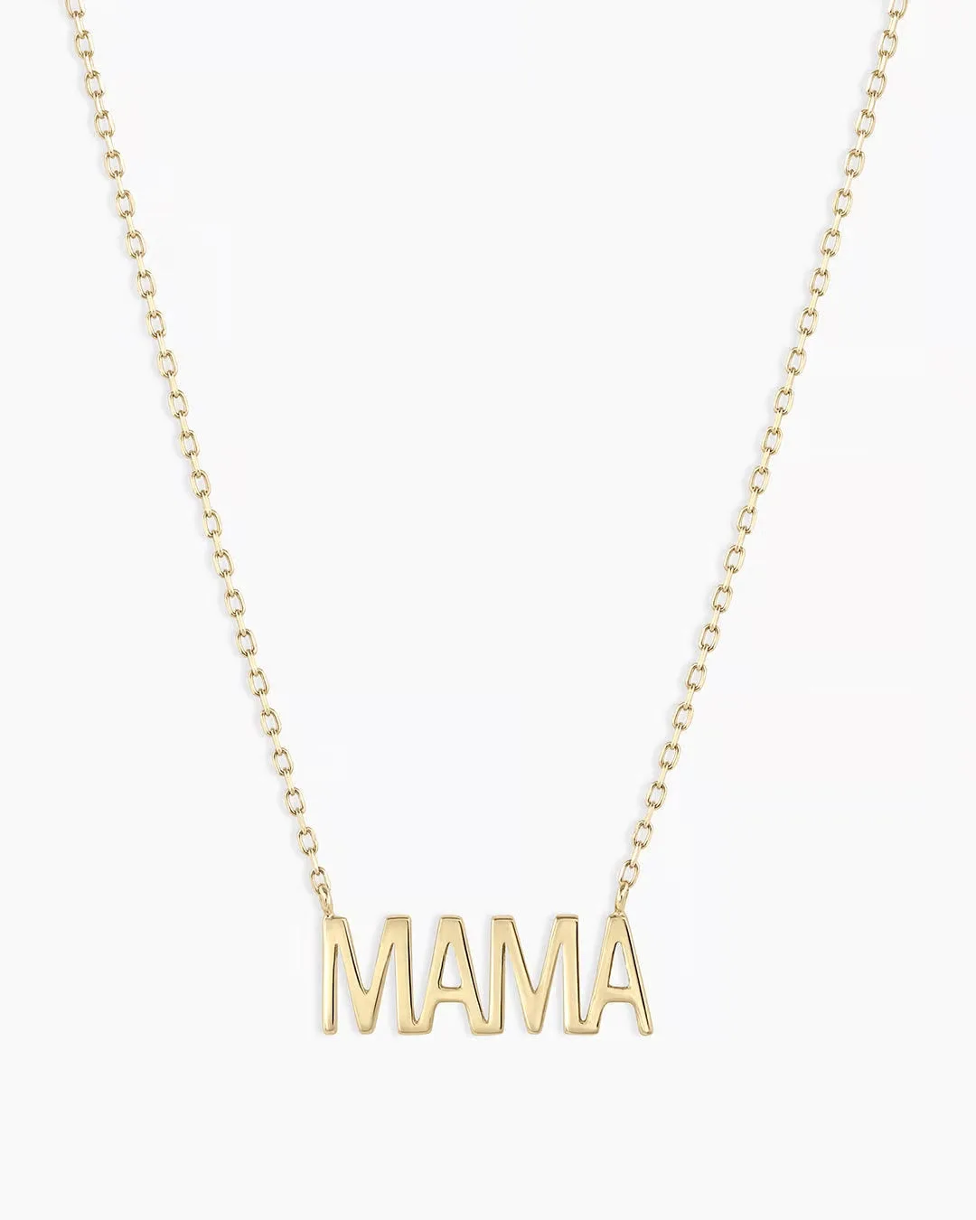 14K Gold Mama Necklace