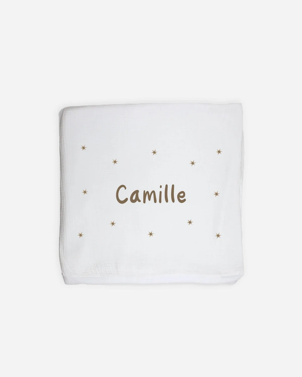Couverture à personnaliser blanche