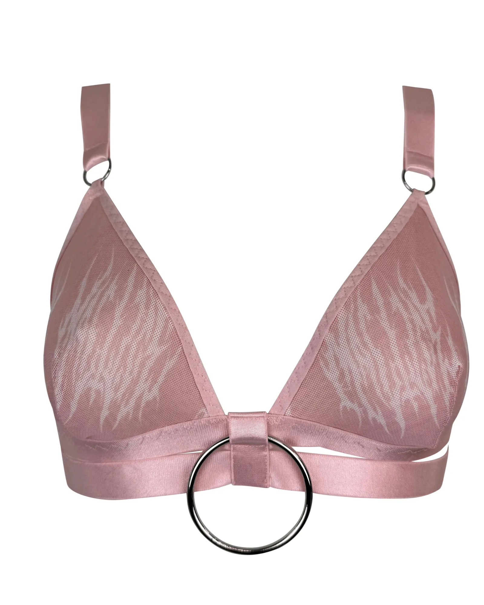 Entwine Mesh Bralette vs Candy Spite Logo Bra