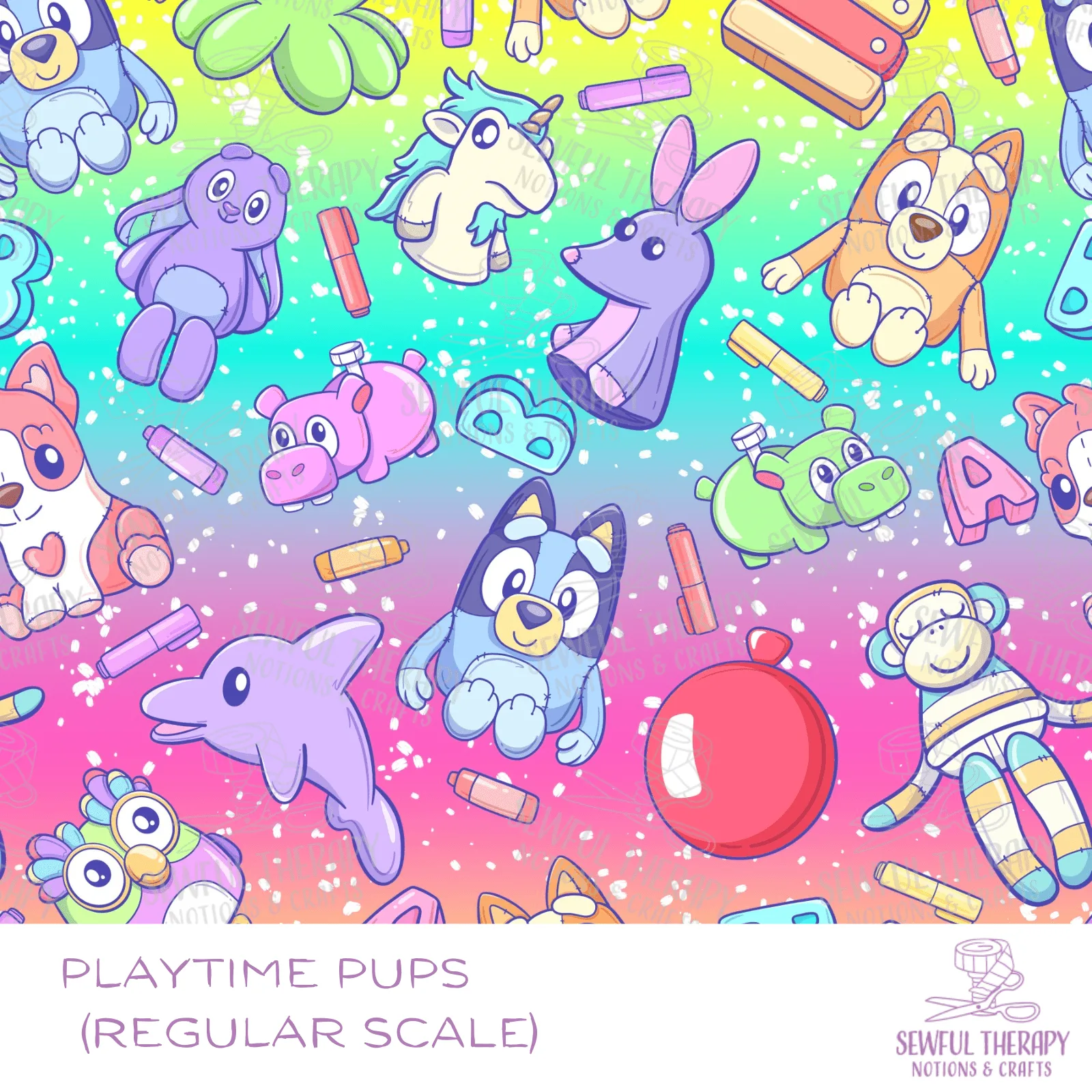 SewSquish Cloud (HY) - PLAYTIME PUPS