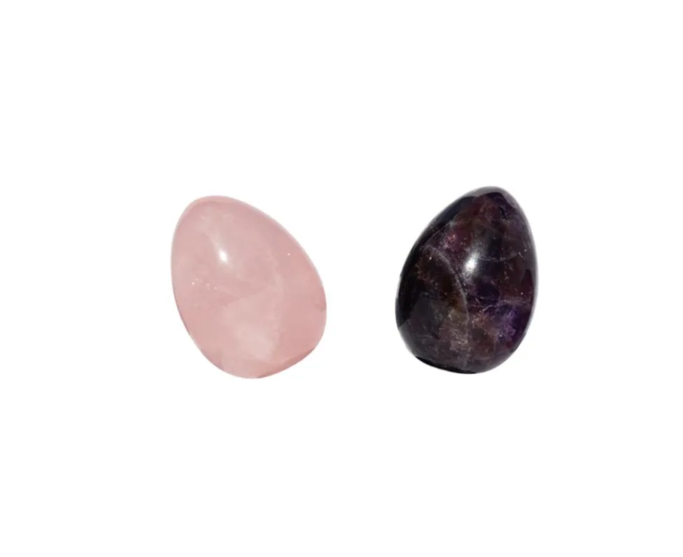 Custom Yoni Egg Set {2 Medium} - Your choice of stones