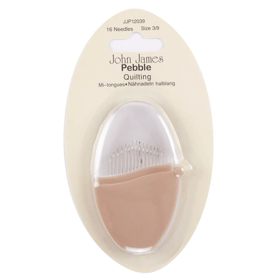 Sewing with John James Pebble Quilting Needles