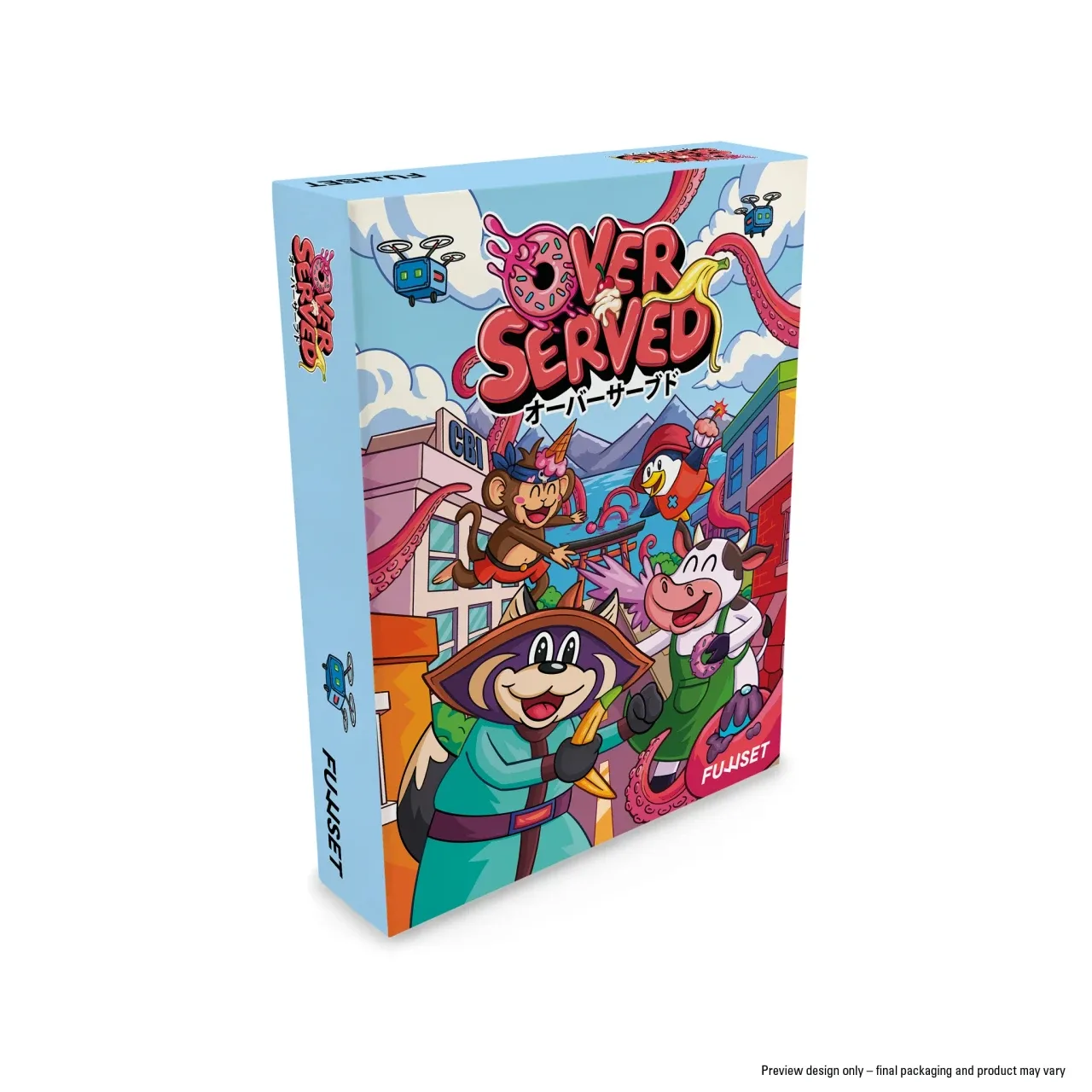 Overserved: Food Fighters! - Sega Saturn