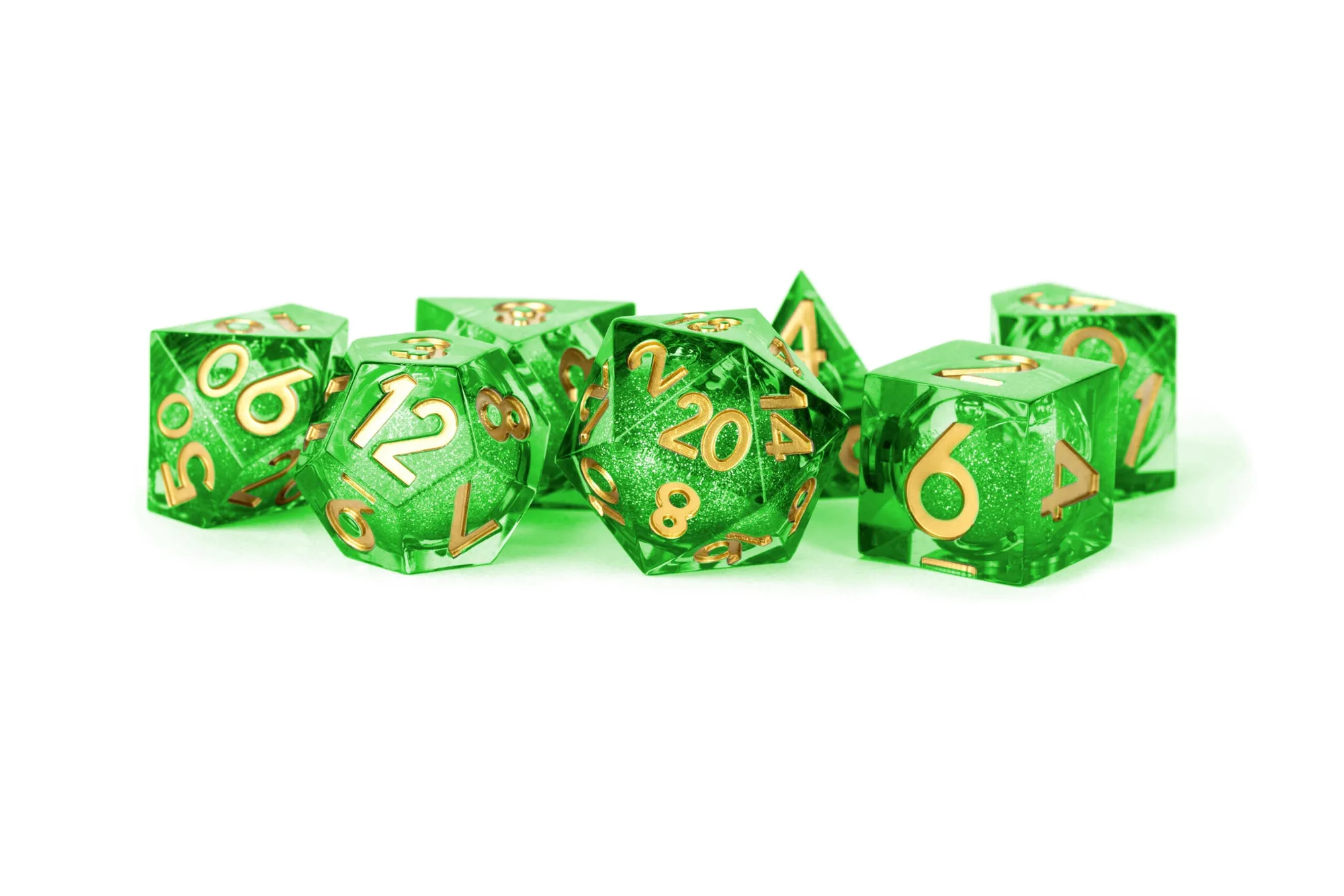 Elixir Liquid Core Dice Set: Aegis of Hope