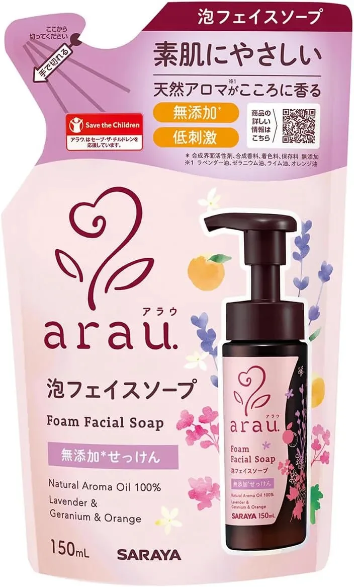 Saraya Alau Foaming Face Soap Refill 5.1 fl oz 150 ml