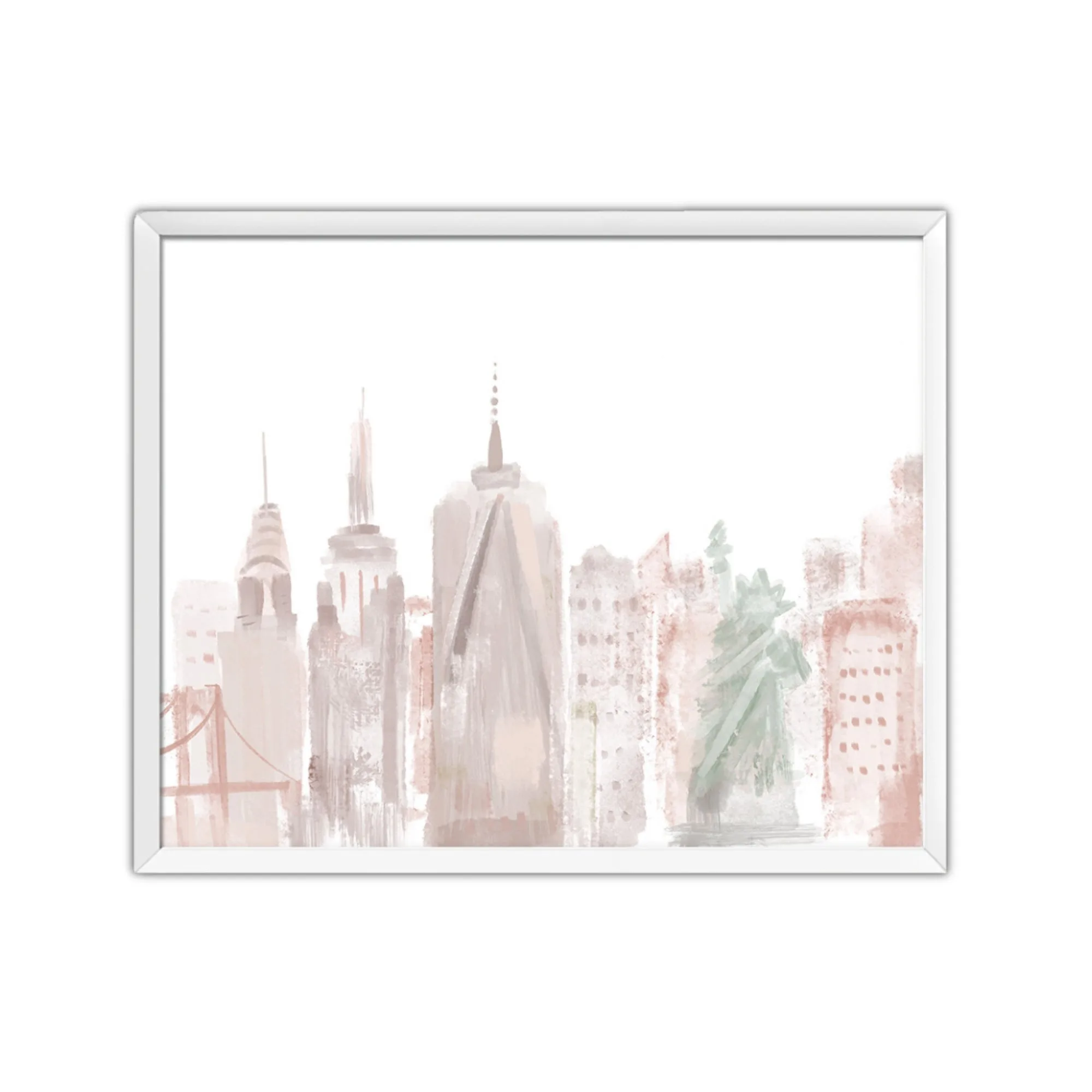 New York Artwork, Framed