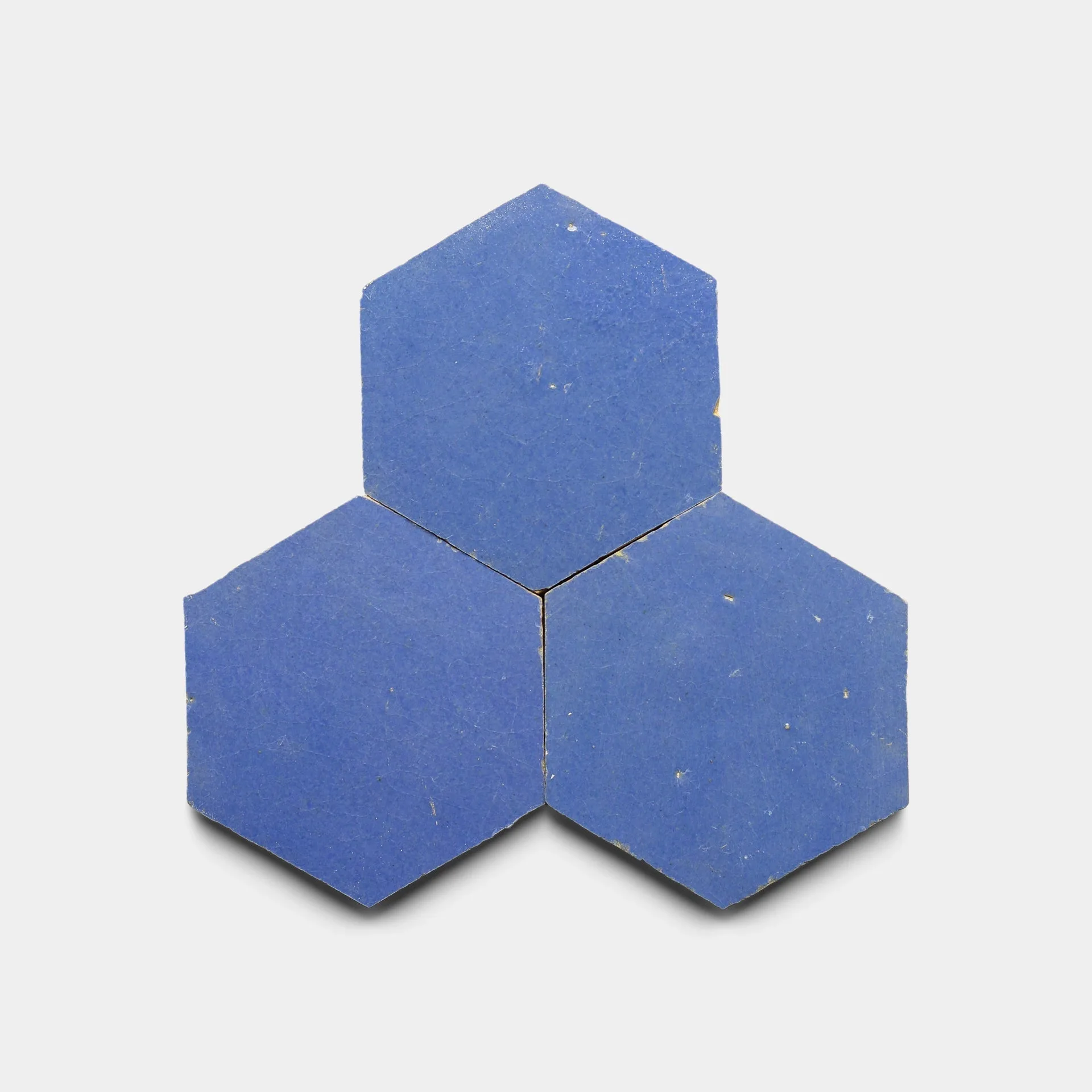 Hexagonal azul português