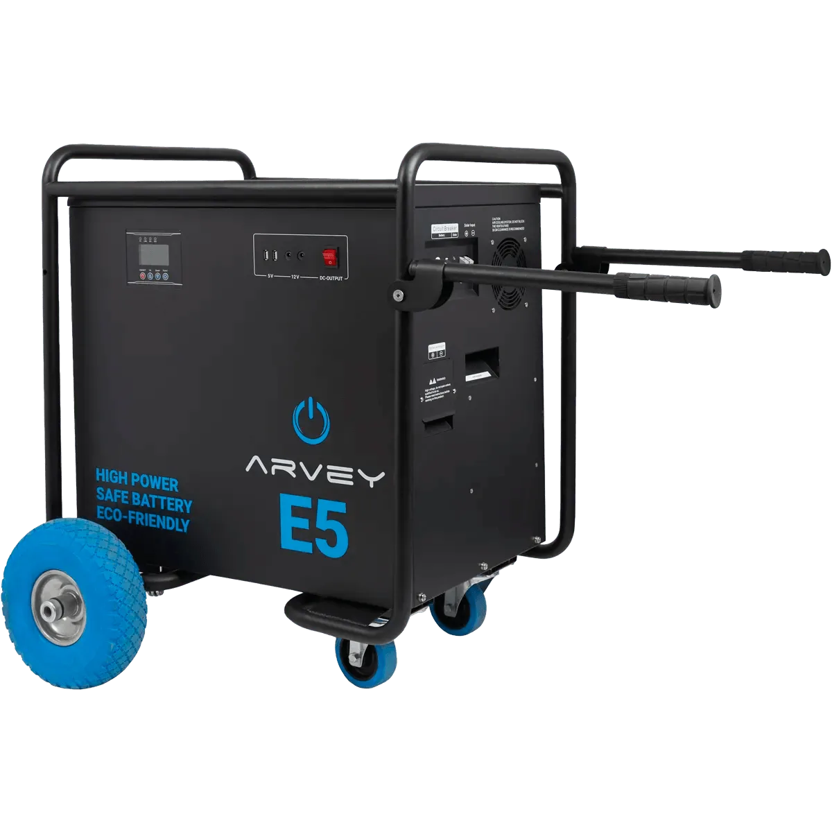 Batterie sur le plateau : Instagrid vs Axsol Arvey E5