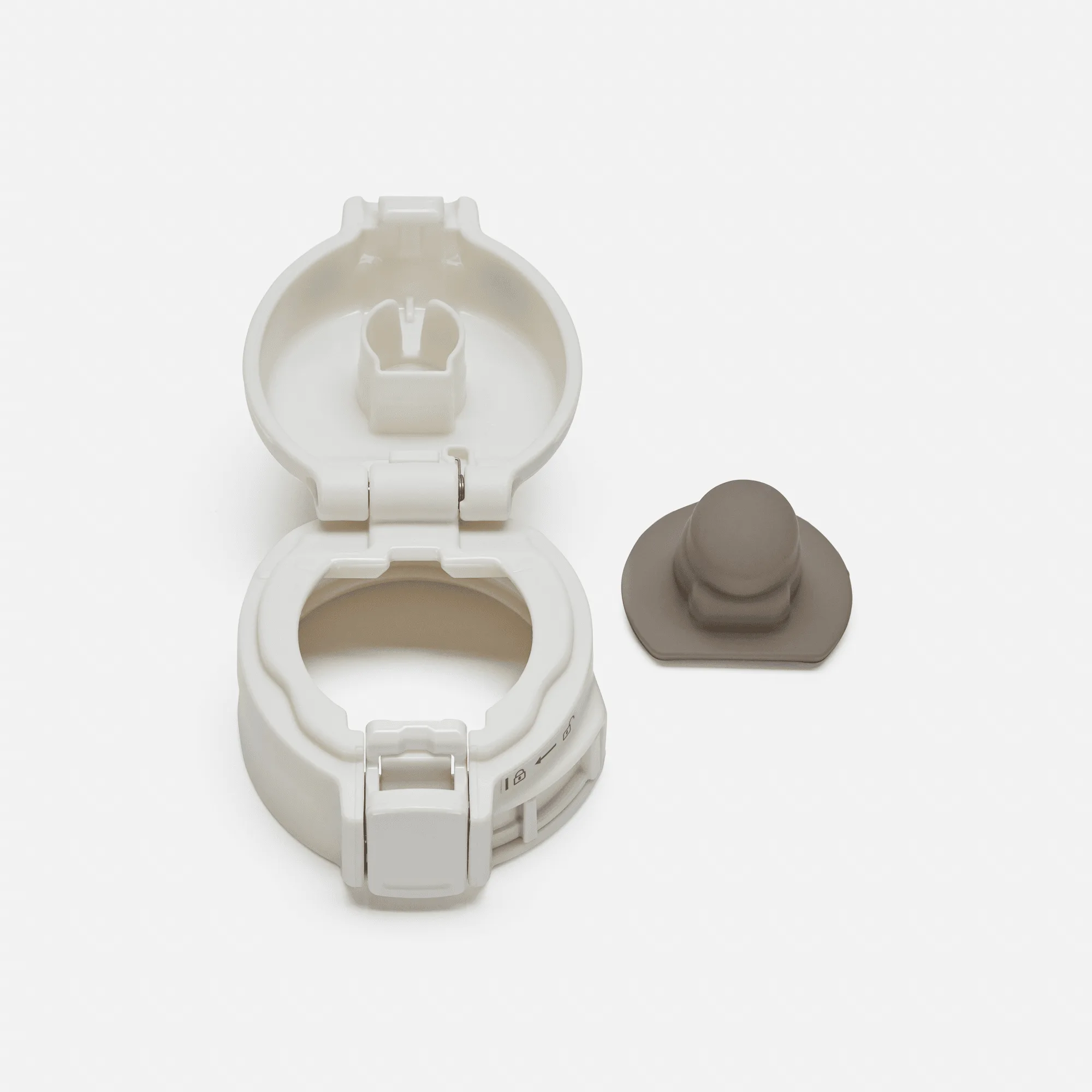 Stopper Cover Set (White) for SM-SHE48ZA (-WA) White and SM-SF48KT **EXCLUDES STOPPER SET