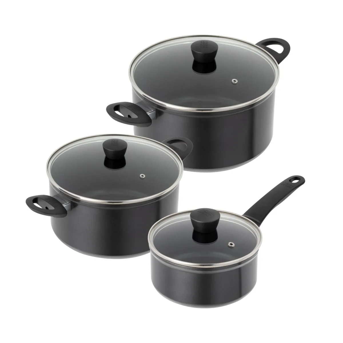 EASY INDUCTION Set de utensilios de cocina 1.5 + 3.0 + 5.0 L