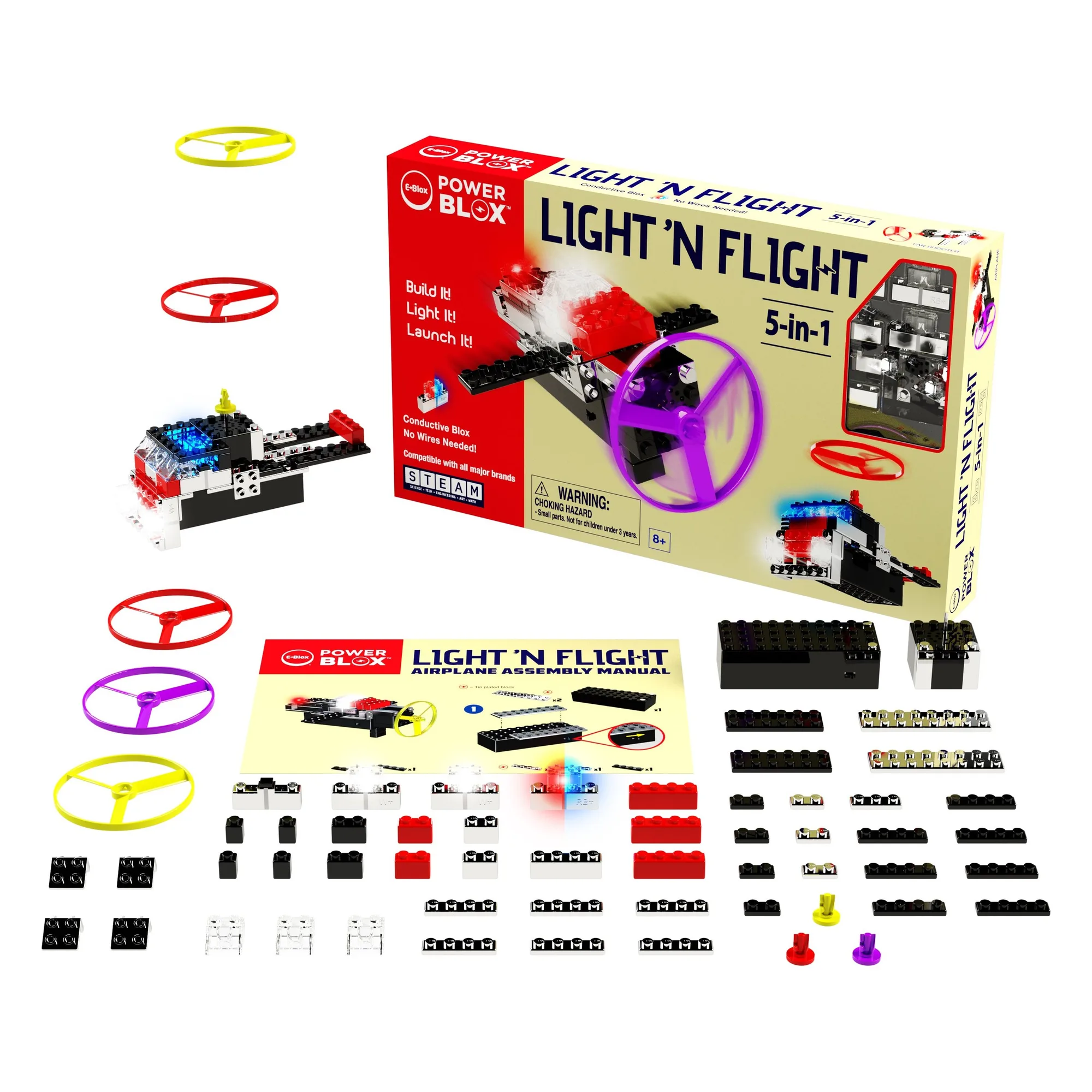 Set Power Blox™ Light 'N Flight 5 en 1