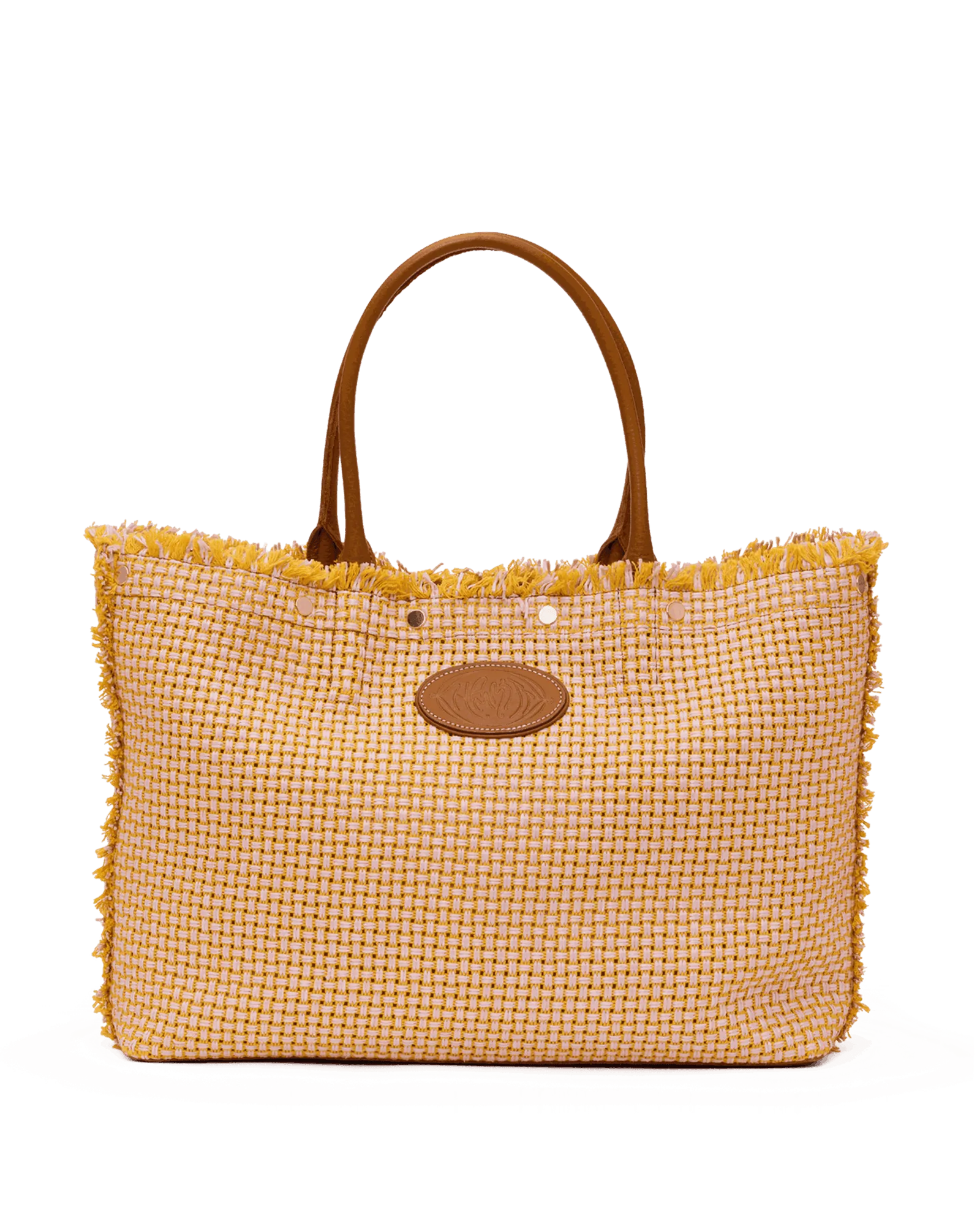 Olympia Tote | Pink Lemonade/Gold