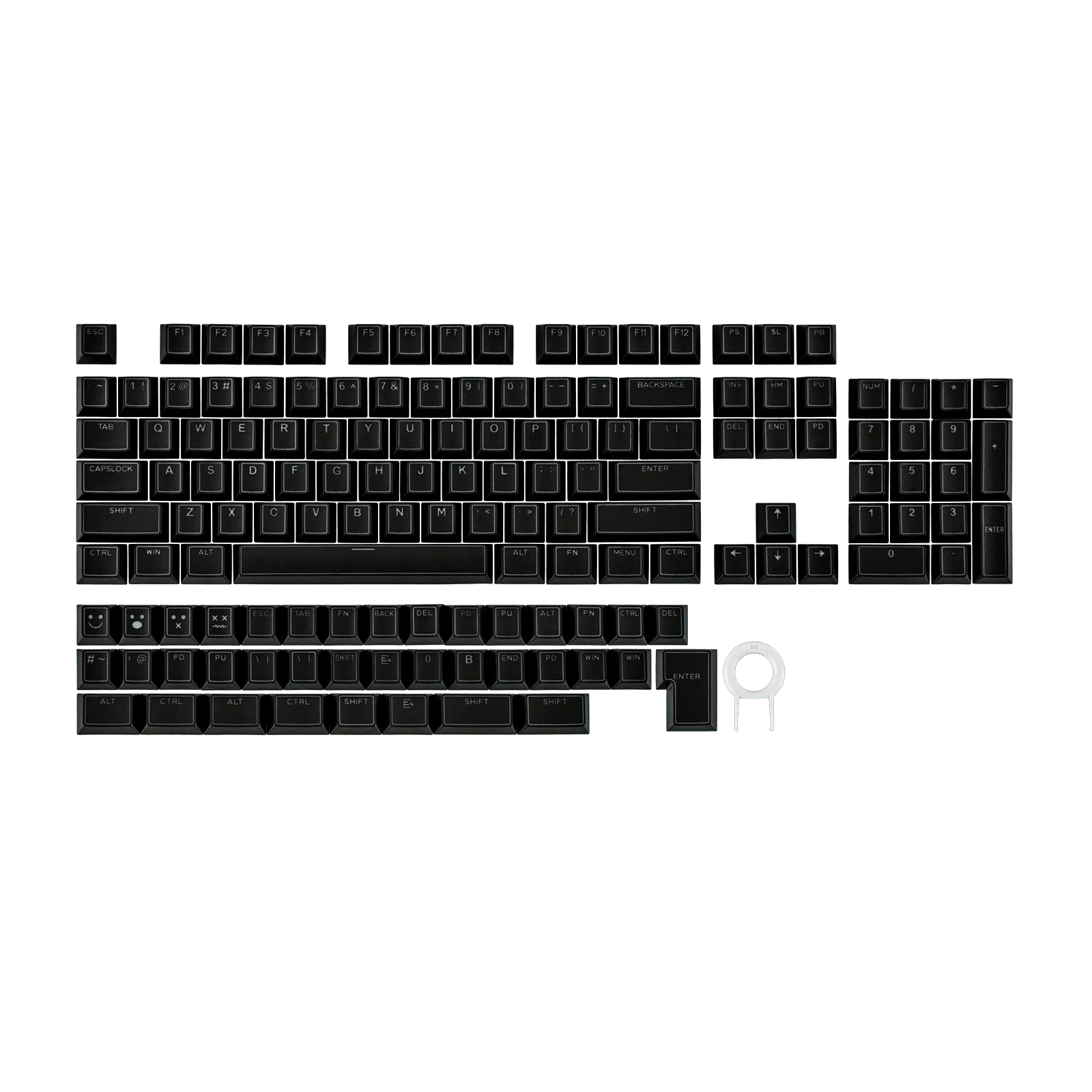 EPOMAKER Glintrix Keycaps Set