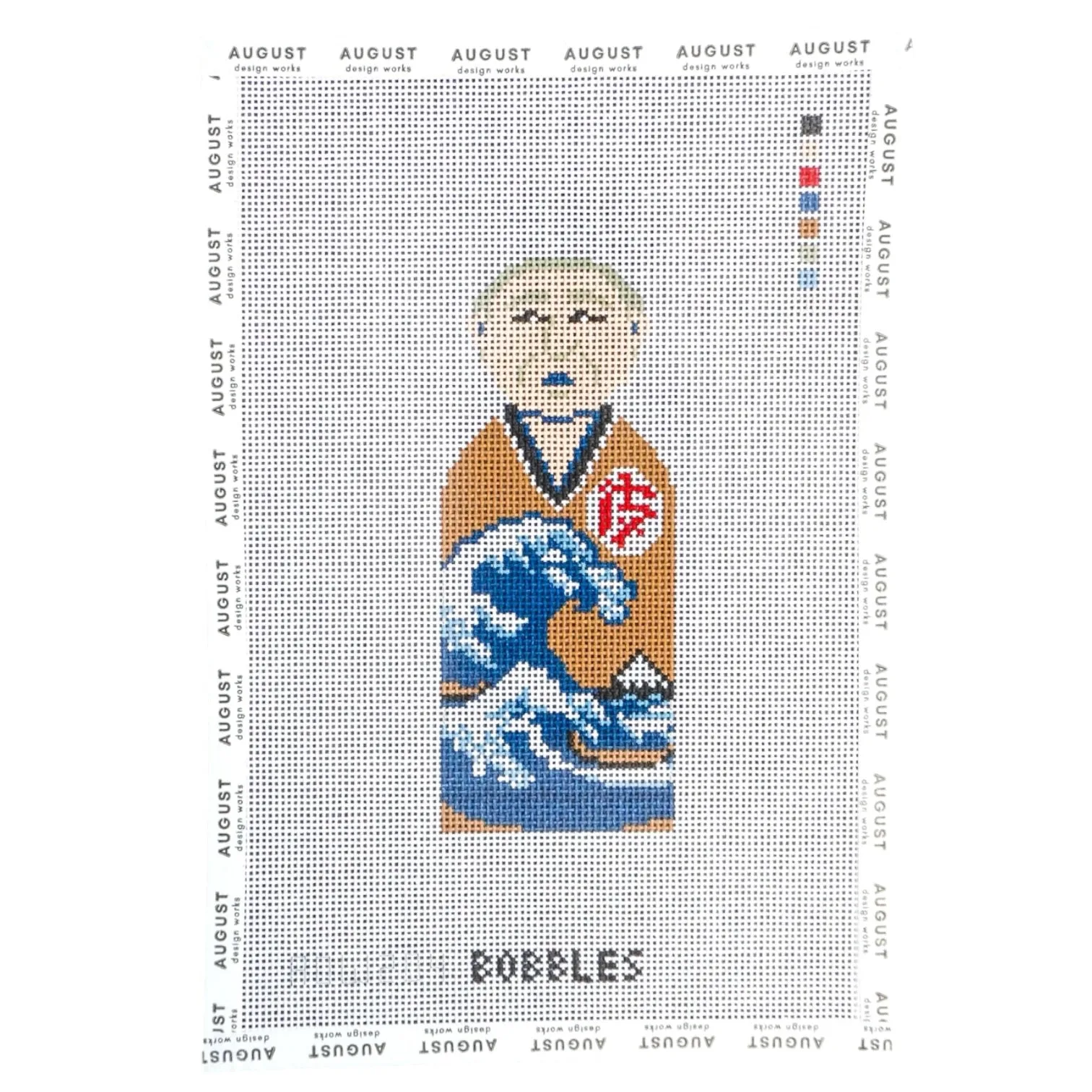 Hokusai Bobble - Needlepoint Canvas (Wholesale)
