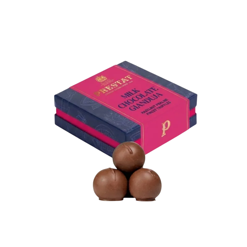 Gianduja Milk Chocolate Truffles - 4 Piece