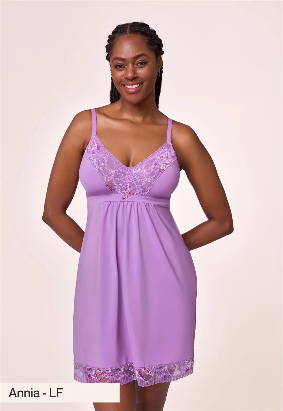 Camisón con soporte completo para el pecho