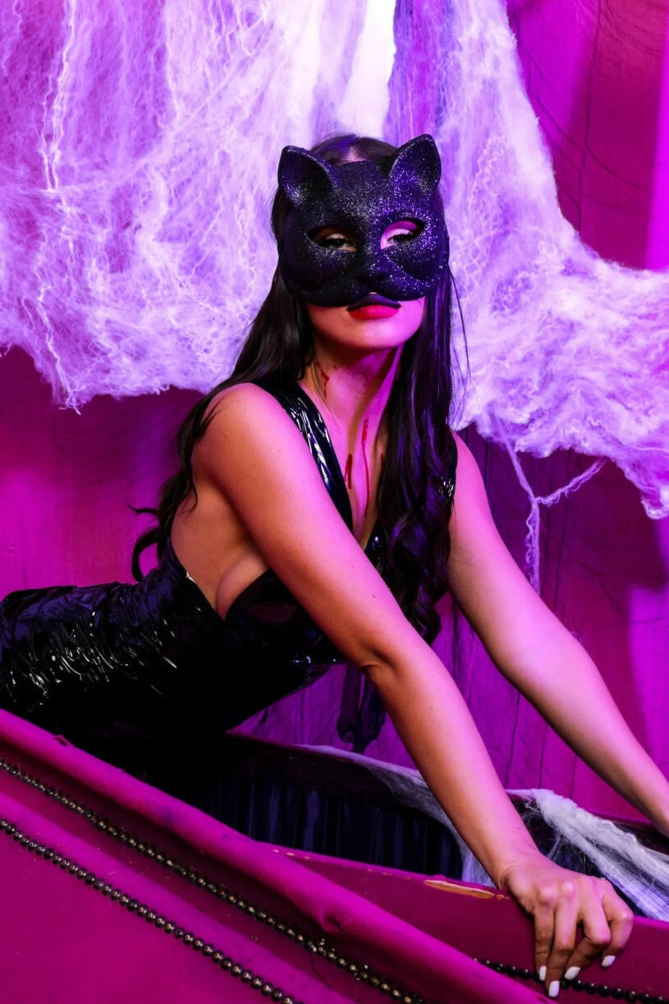 グリッターハロウィンマスクのお手入れと保管方法