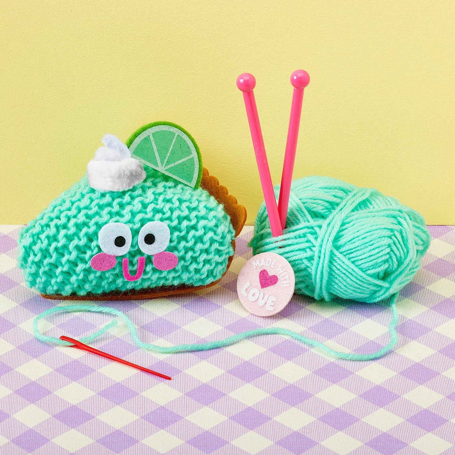 Hoe brei je een Snack Knit Kit: Key Lime Pie