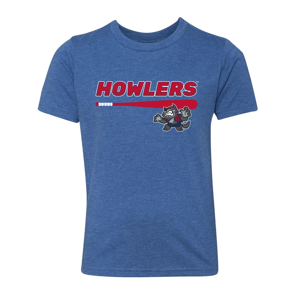 Hill City Howlers Youth 108 Stitches Royal Tape Tee