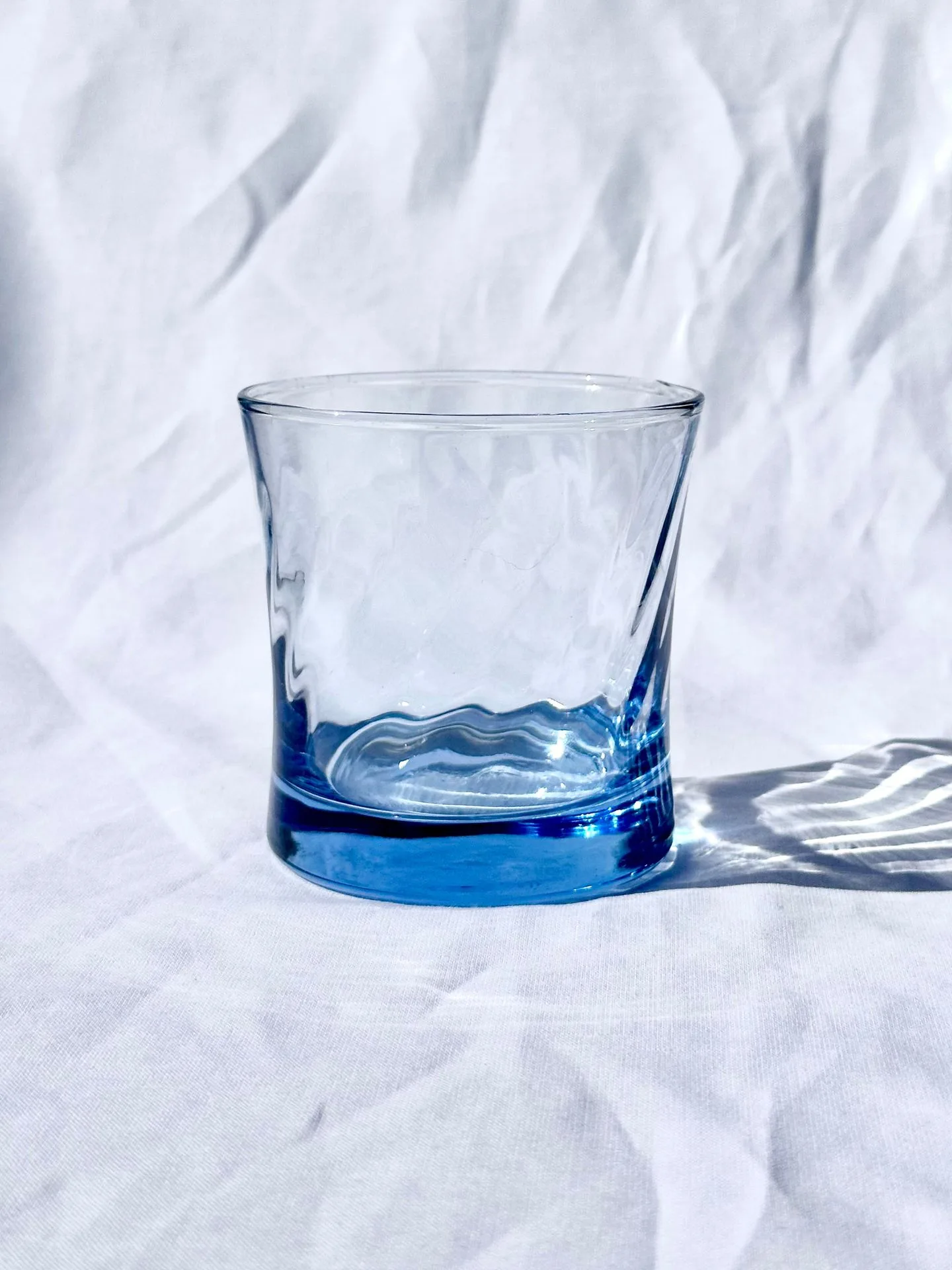 How to Style a Vintage Small Blue Swirl Glasses Set for Everyday Use