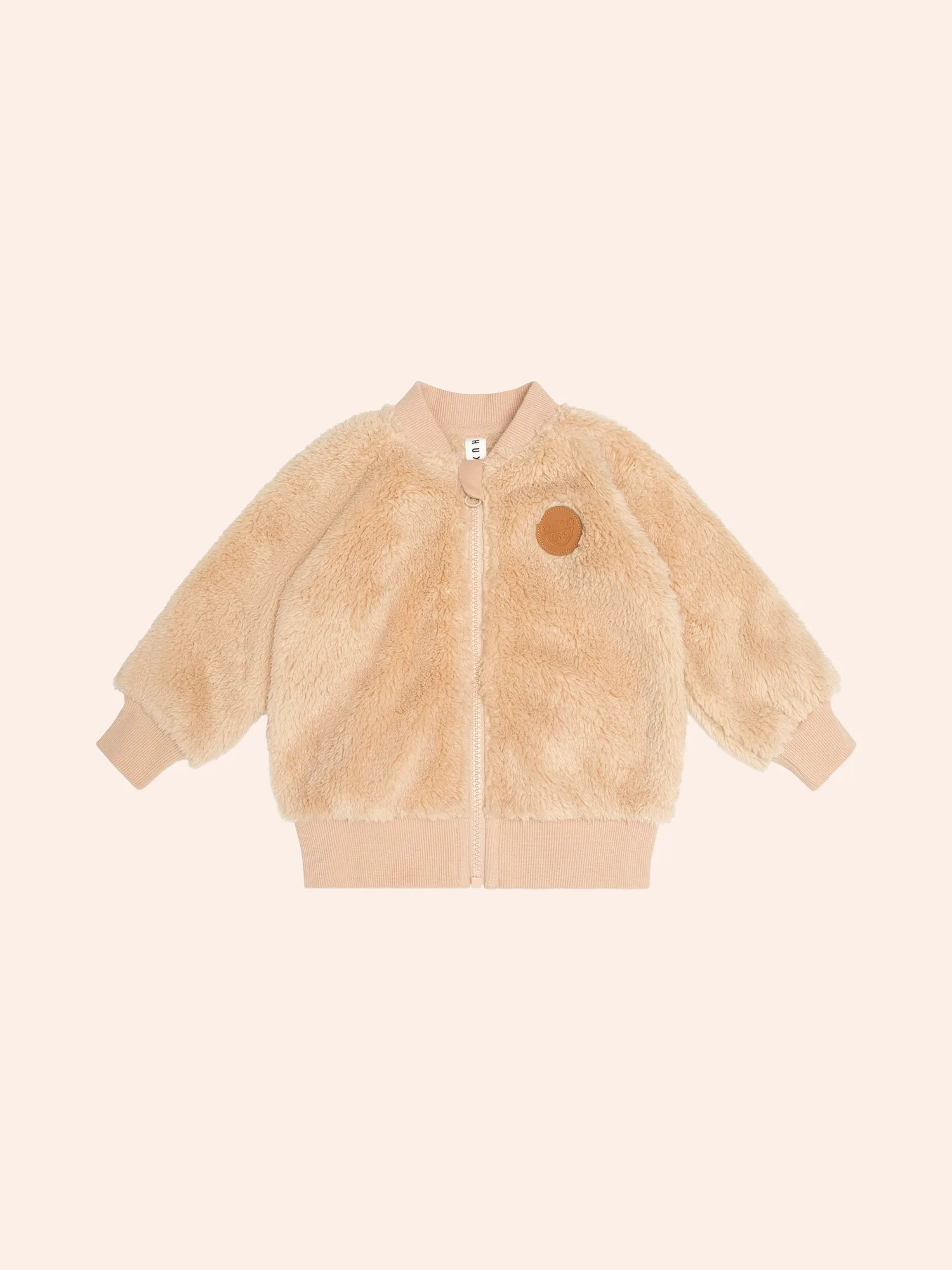 Sitting Huxbear Furry Jacket