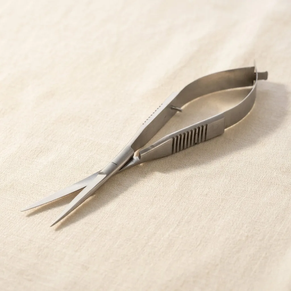 Detail Work Scissors — 6 Inch Micro Spring Straight, Beading, Embroidery, Aquarium Plants