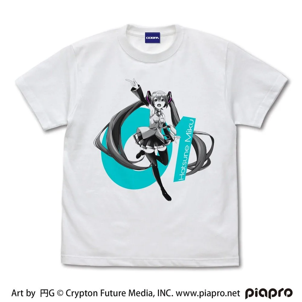 Koszulka Hatsune Miku – wersja Circle G – Biała