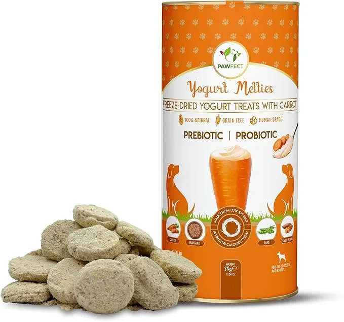 Pawfect Pre & Probiotic Dog Treats - Carrot 38g