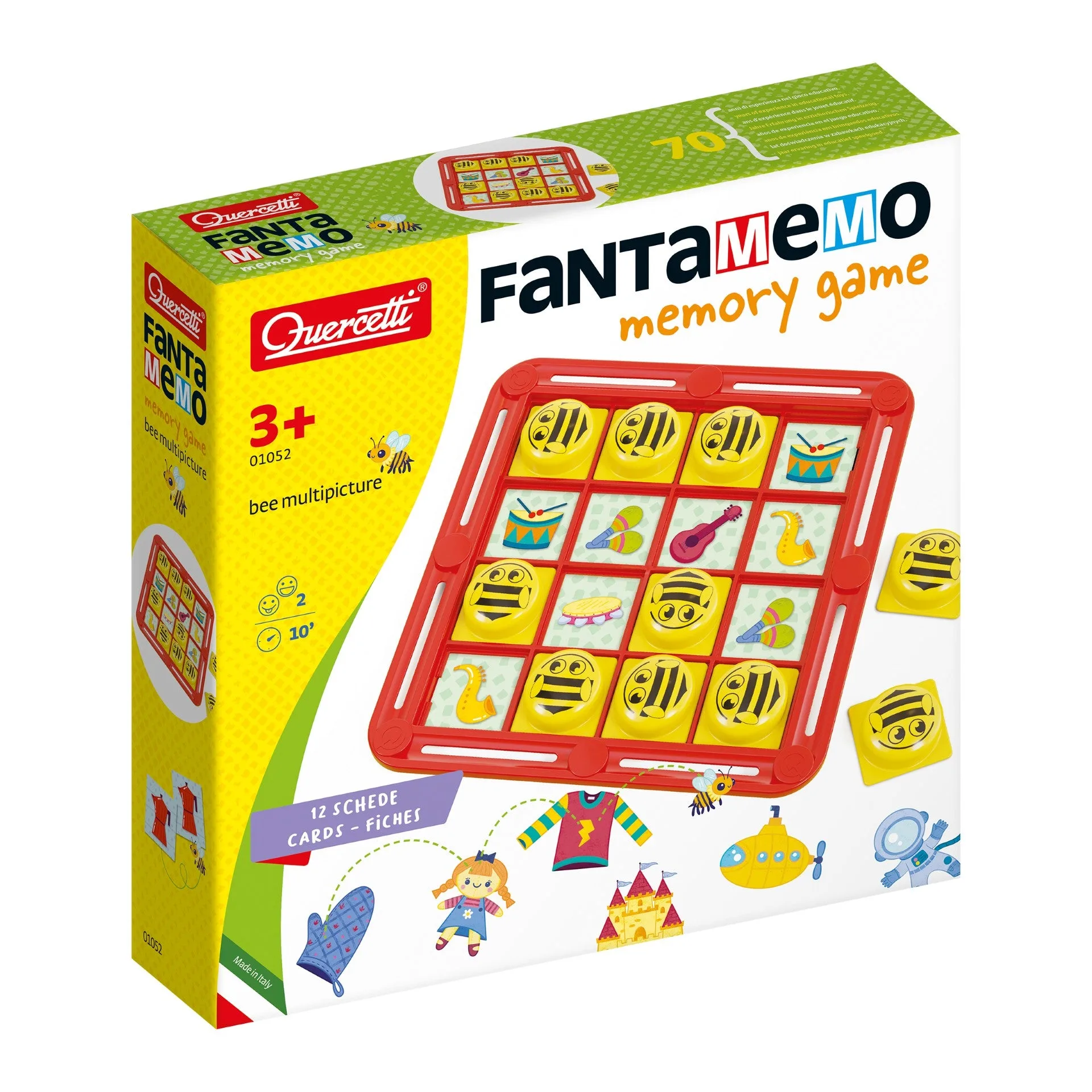 FantaMemo Bee: Memory Game for Preschoolers