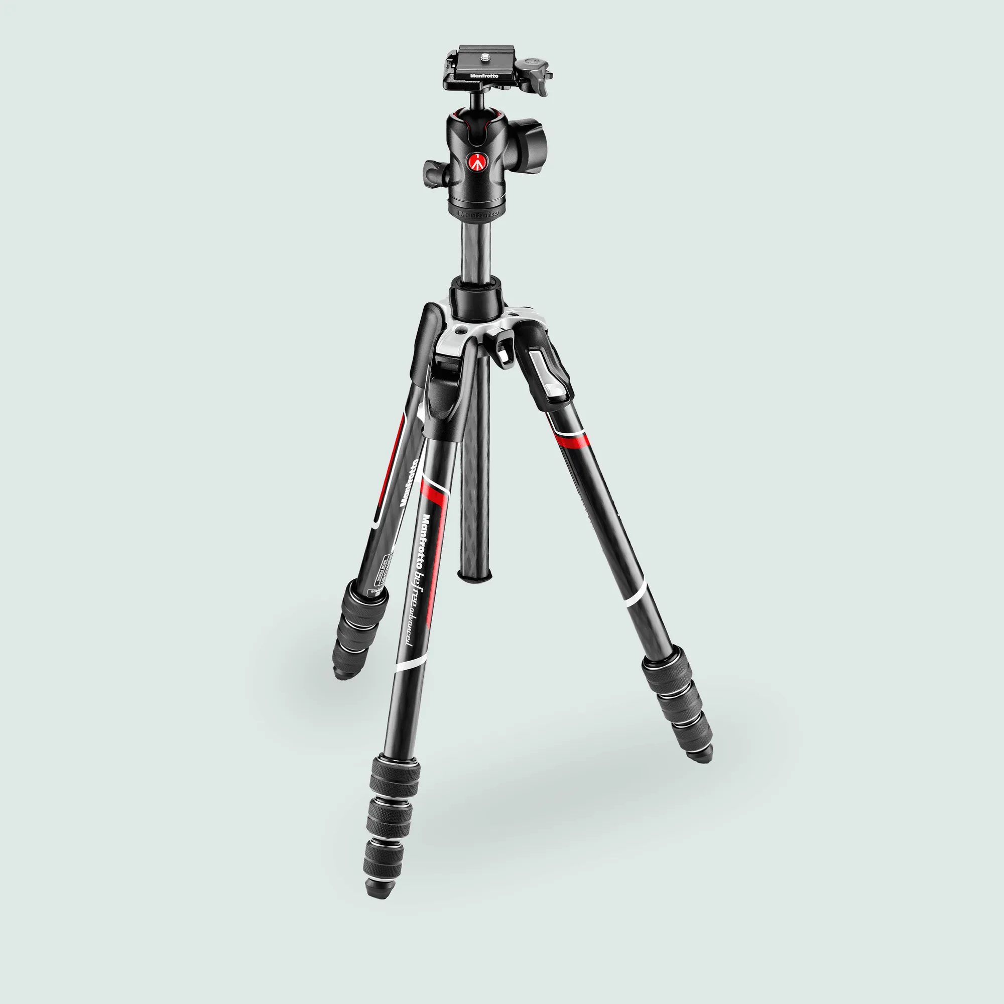 Kit de trípode Manfrotto Befree Advanced CF 41/150cm carga 8kg incl. MH494-BH y bolsa