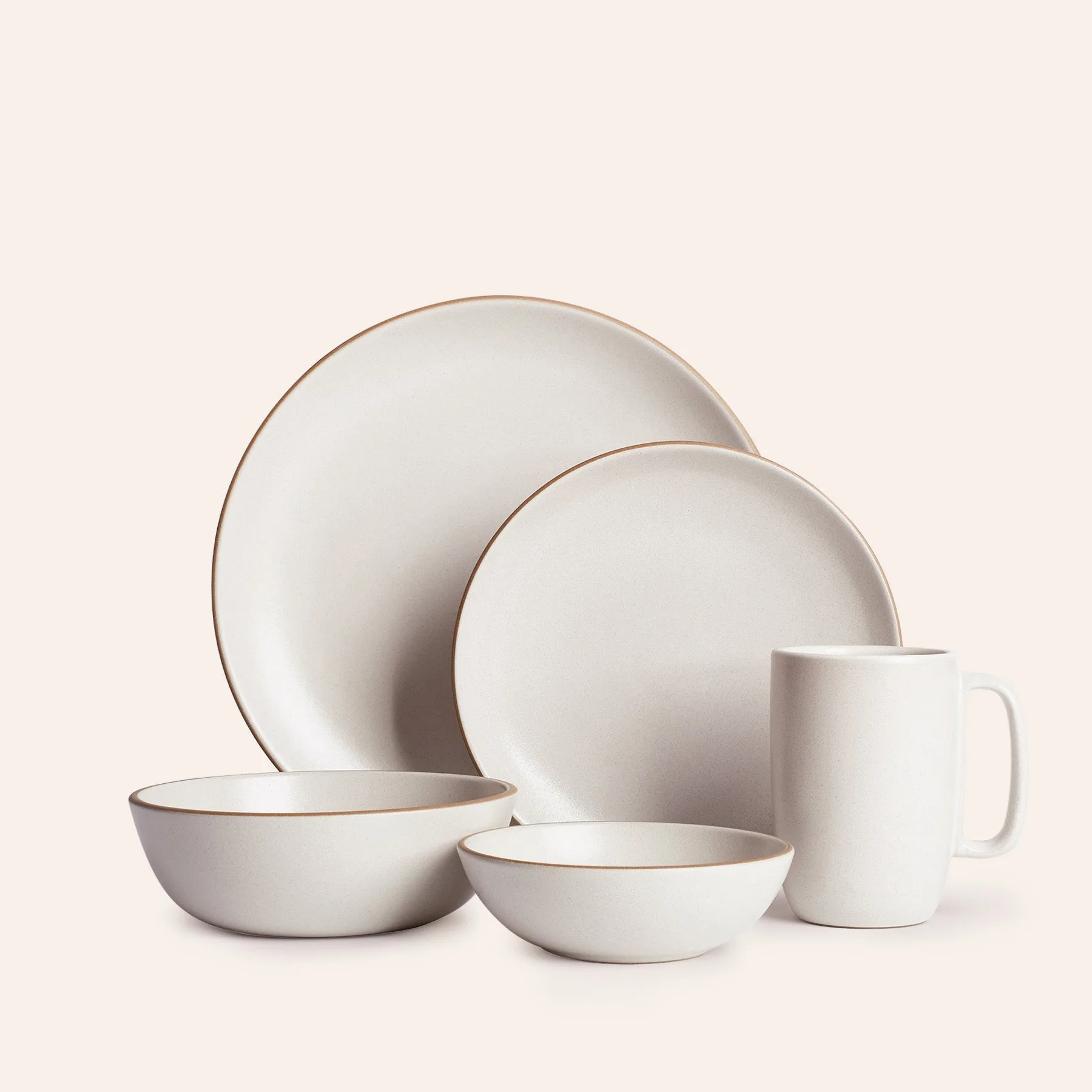 Sand 5-delige servies set: wat zit erin en hoe style je het