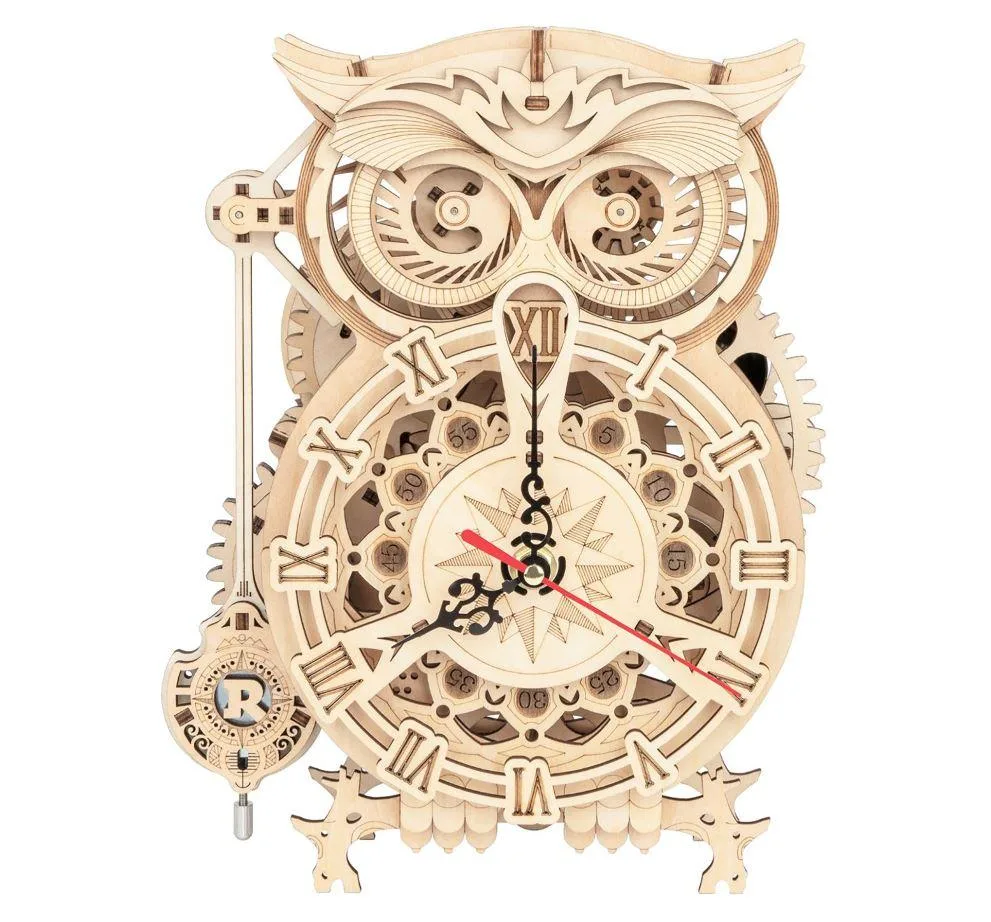 Hands Craft | Owl Clock