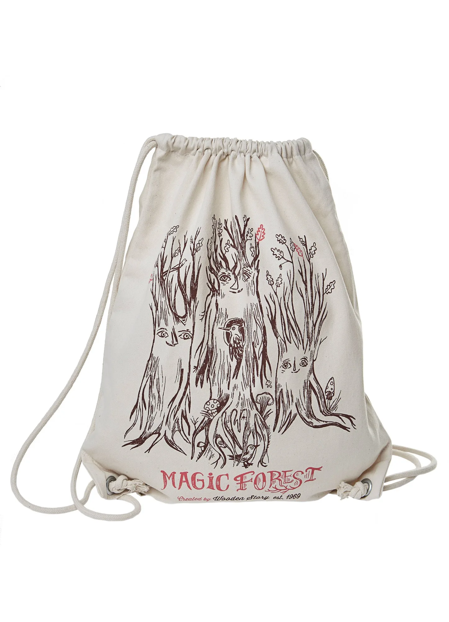 sack - backpack: Magic Forest - tree