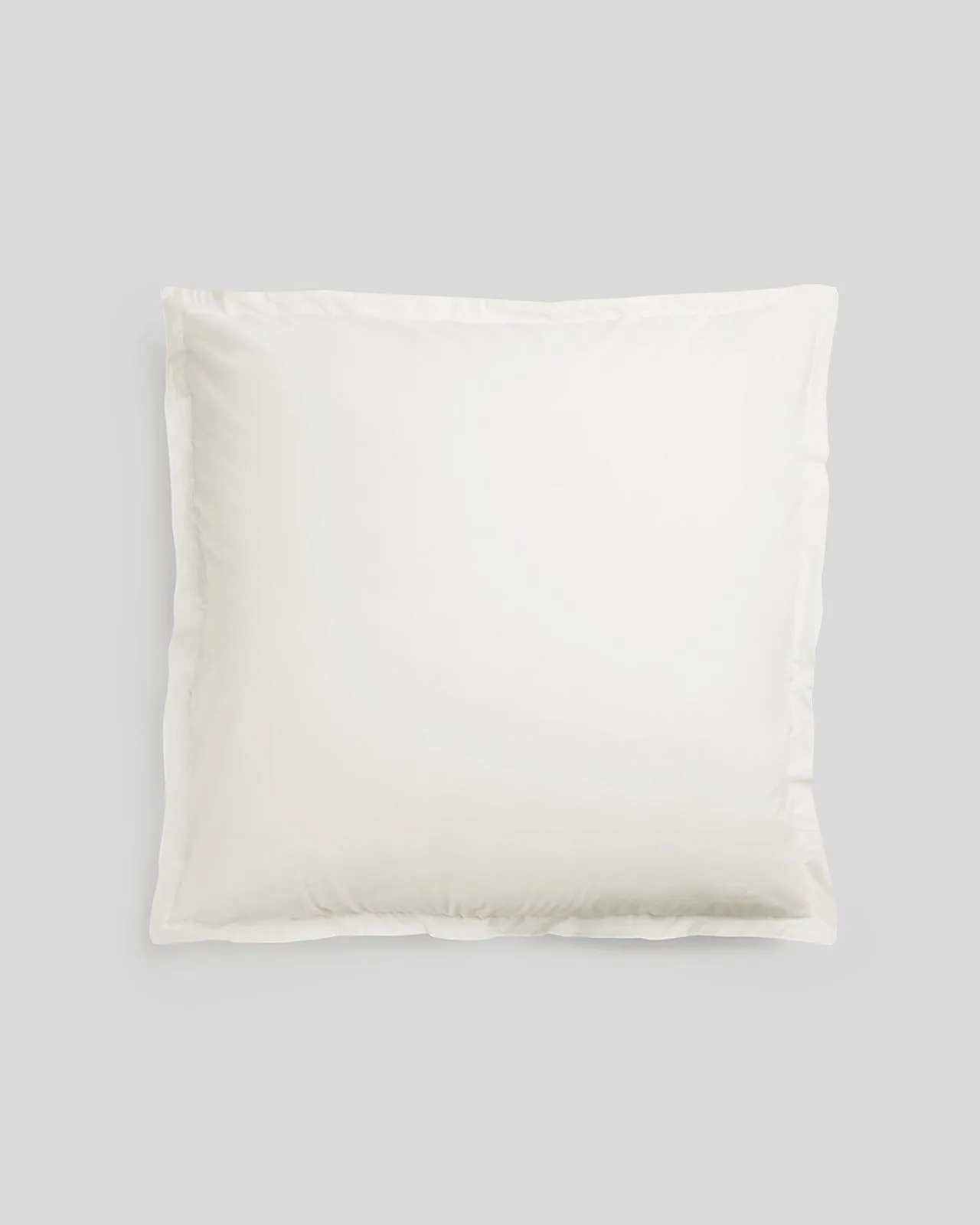 Percale Euro Sham (Cream)
