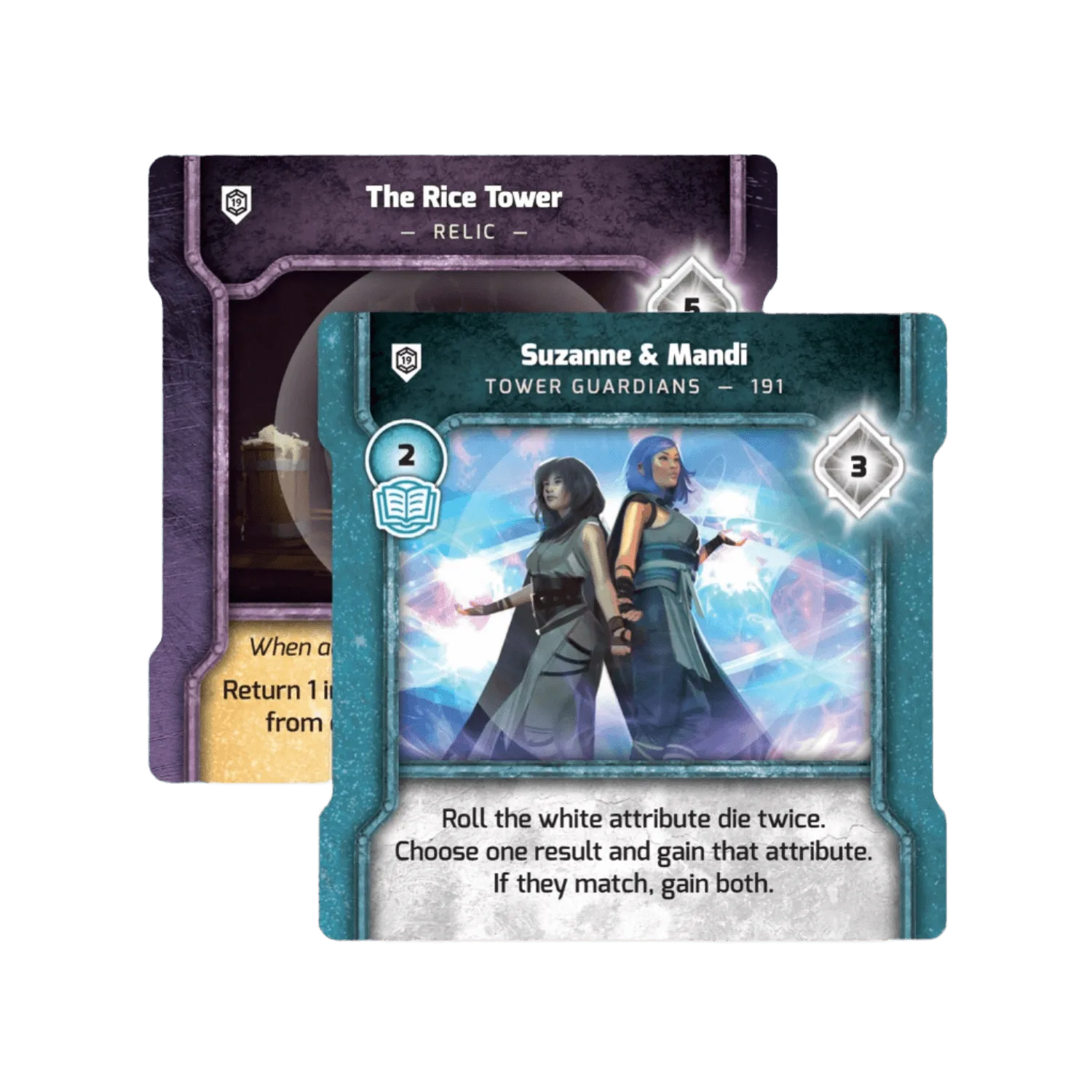Vindication® Dice Tower Promo Pair (2019)