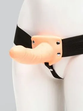 Lovehoney Đối tác hoàn hảo Strap-on rỗng Unisex 6 inch